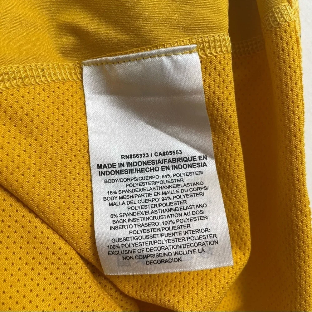 Air Jordan Men’s Dri-Fit Long Sleeve Vented Athletic Top Shirt Size XXL Yellow